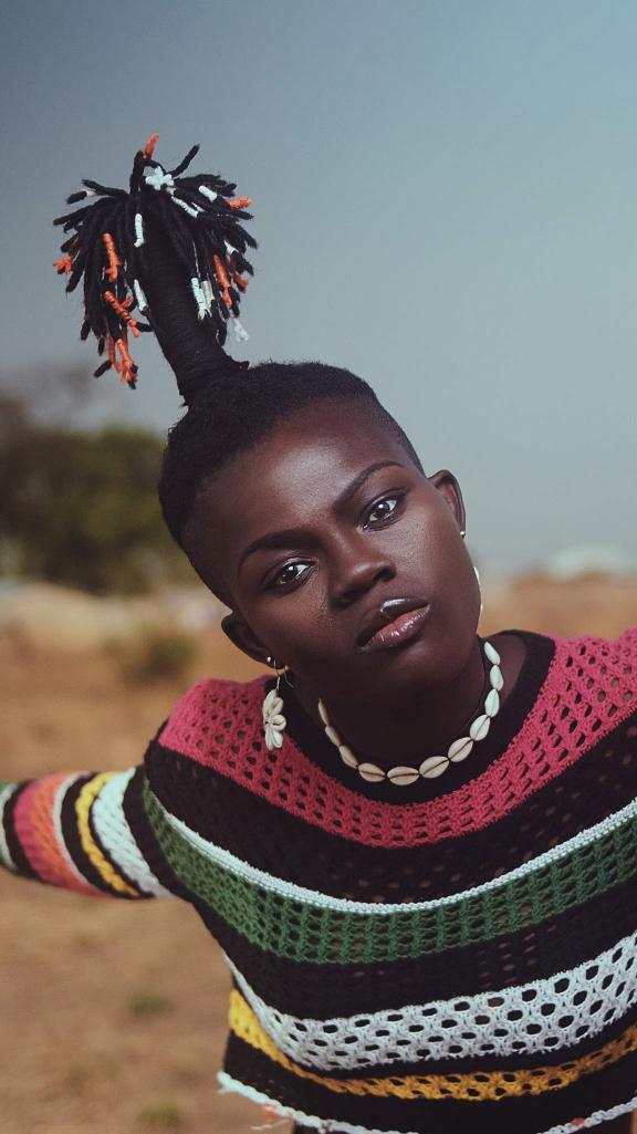 A picture of guest artist Wiyaala